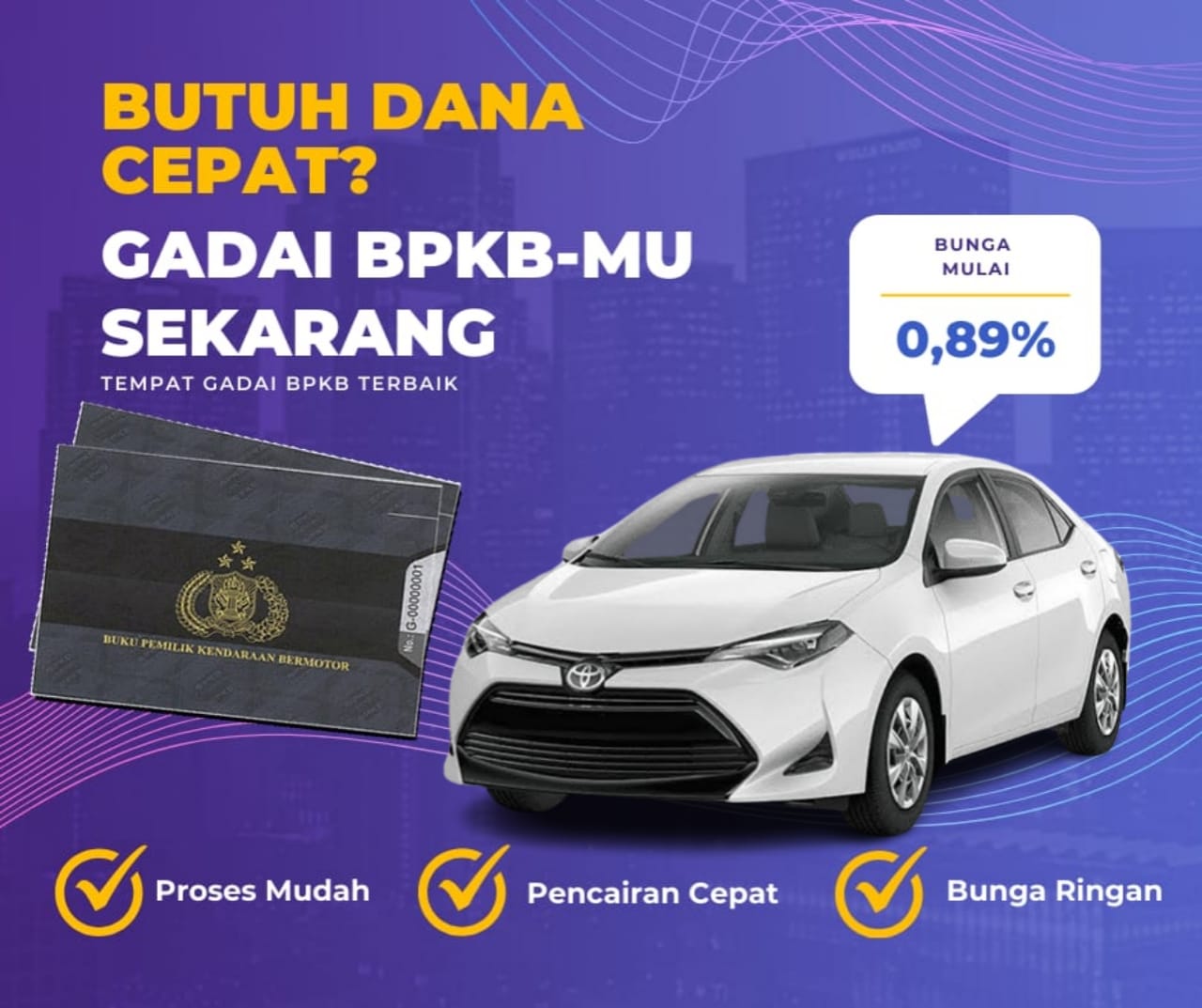Kredit Jaminan Bpkb Mobil Toyota Corollaaltis Dapat Dana Berapa? Seperti Ini Simulasinya